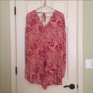 Tiare Hawaii RED Jumpsuit (blue shown for fit)